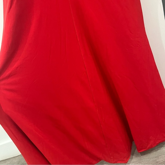 NWT Nookie Maxi Dress Red Illegal Gown Halter Sleeveless size S - Picture 10 of 11